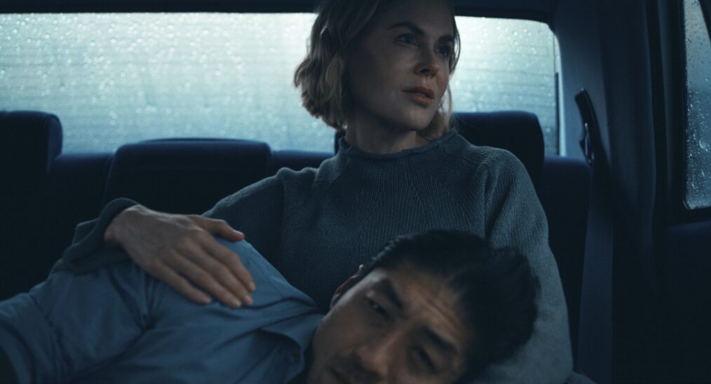 Brian Tee as Clarke and Nicole Kidman as Margaret in 'Expats'