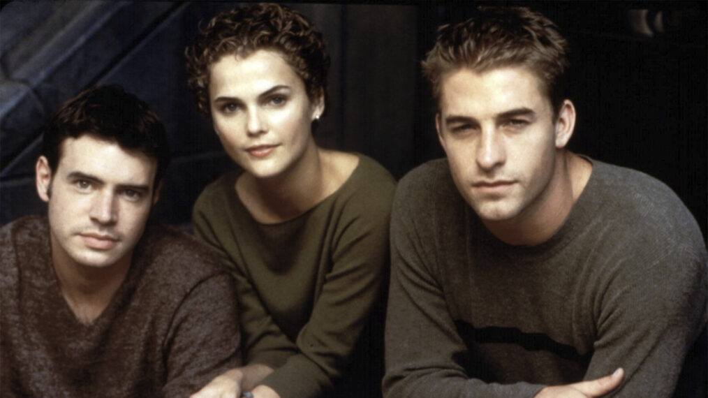 Scott Foley, Keri Russell, and Scott Speedman of 'Felicity'