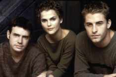 Scott Foley, Keri Russell, and Scott Speedman of 'Felicity'