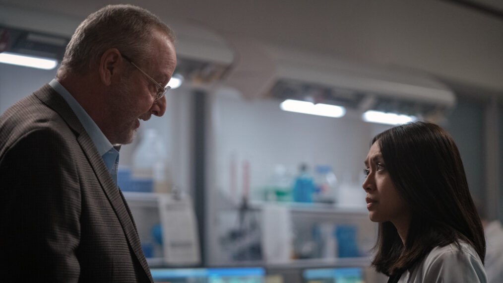 Daniel Stern and Cynthy Wu in 'For All Mankind'