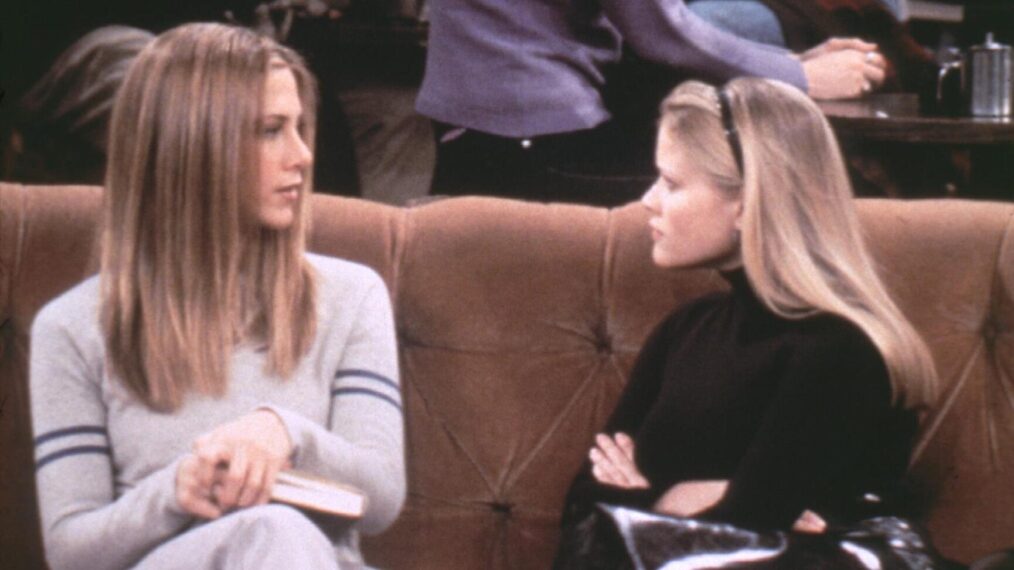 Jennifer Aniston and Reese Witherspoon in 'Friends' Season 6 Episode 13