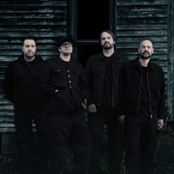 The 'Ghost Adventures' team, Billy Tolley, Zak Bagans, Jay Wasley, and Aaron Goodwin.