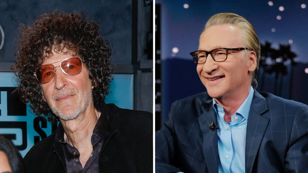 Howard Stern and Bill Maher