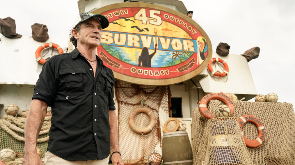 Jeff Probst in the 'Survivor' Season 45 premiere