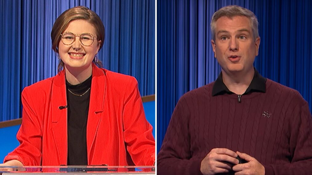 Mattea Roach and David Maybury for 'Jeopardy!'