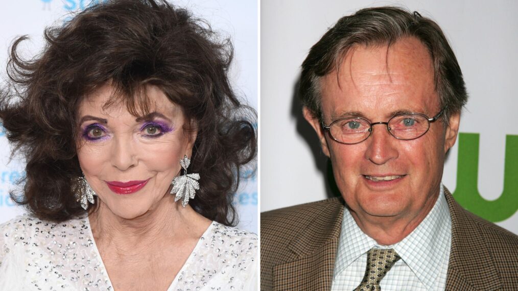 Joan Collins and David McCallum