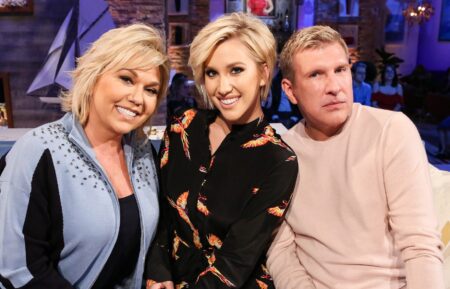 Julie, Savannah, and Todd Chrisley