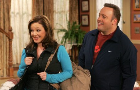 Leah Remini and Kevin James on The King of Queens