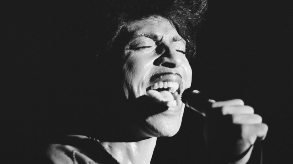 Little Richard performing live, UK, on June 27, 1975