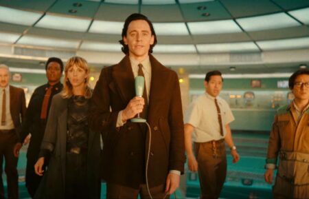 Owen Wilson, Wunmi Mosaku, Sophia Di Martino, Tom Hiddleston, Eugene Cordero, and Ke Huy Quan in 'Loki' Season 2