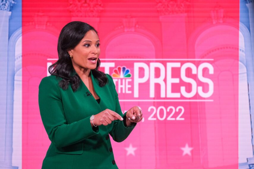 Kristen Welker bei „Meet the Press“