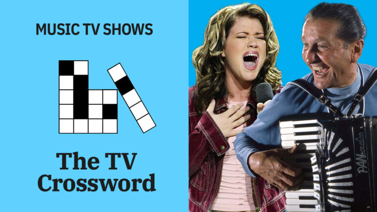 Music TV Crossword Puzzle