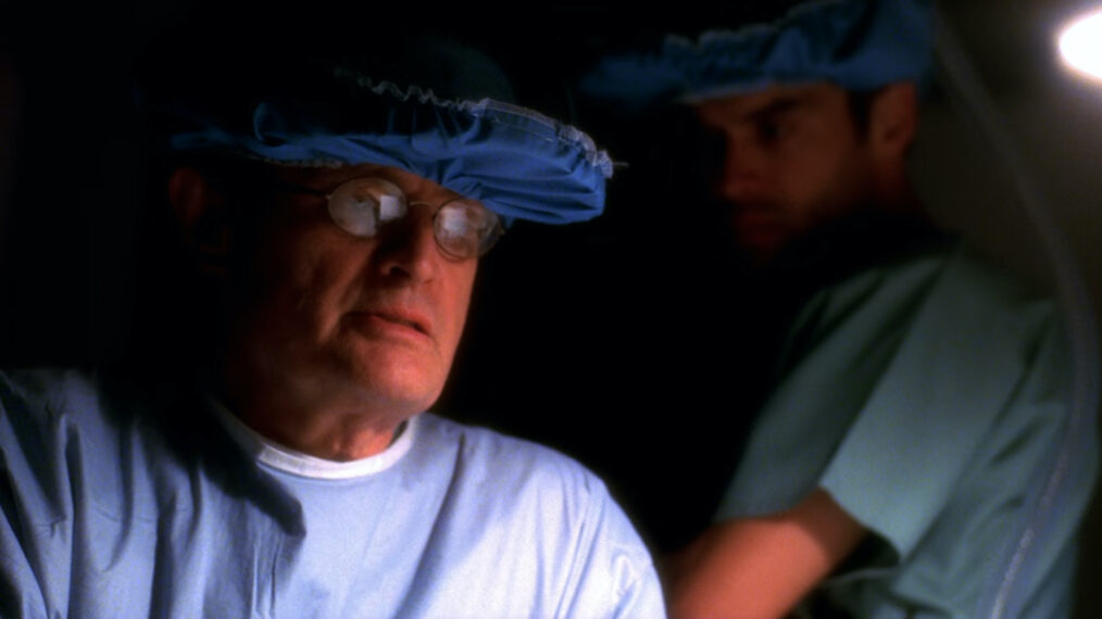 David McCallum and Rudolf Martin in 'NCIS'