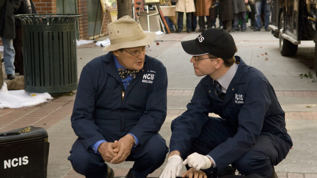 David McCallum and Brian Dietzen in 'NCIS'