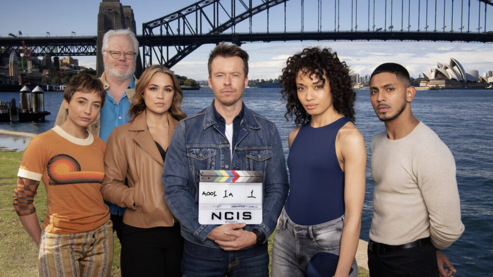 Mavournee Hazel, William McInnes, Tuuli Narkle, Todd Lasance, Olivia Swann, and Sean Sagar of 'NCIS: Sydney'