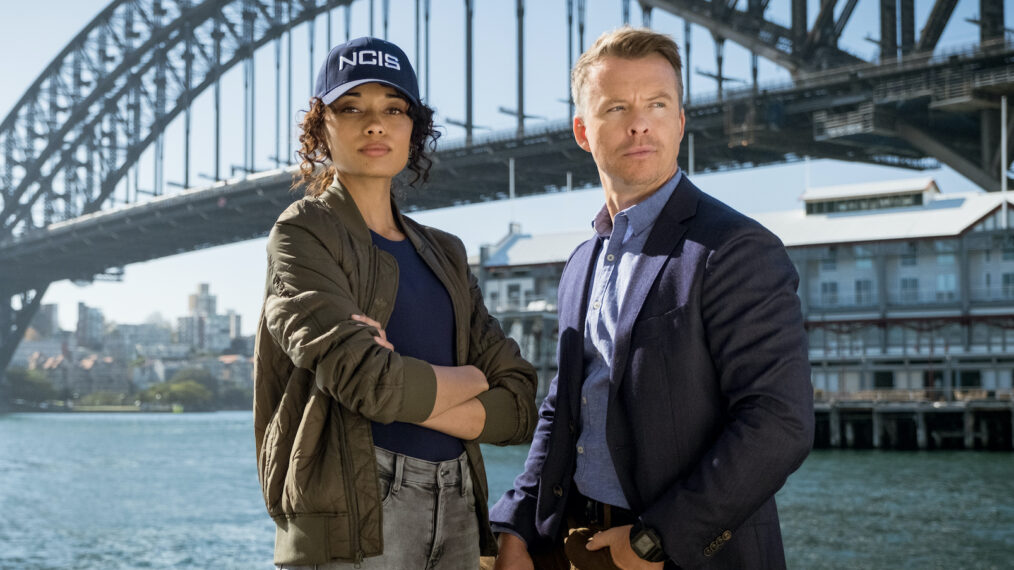 Olivia Swann and Todd Lasance of 'NCIS: Sydney'