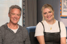 Stefan Dennis and Mischa Barton for Neighbours