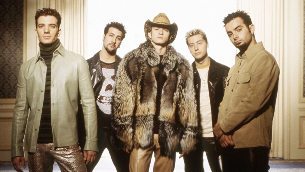 NSYNC members JC Chasez, Joey Fatone, Justin Timberlake, Lance Bass, and Chris Kirkpatrick