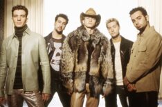 NSYNC members JC Chasez, Joey Fatone, Justin Timberlake, Lance Bass, and Chris Kirkpatrick