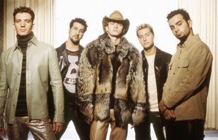 NSYNC members JC Chasez, Joey Fatone, Justin Timberlake, Lance Bass, and Chris Kirkpatrick