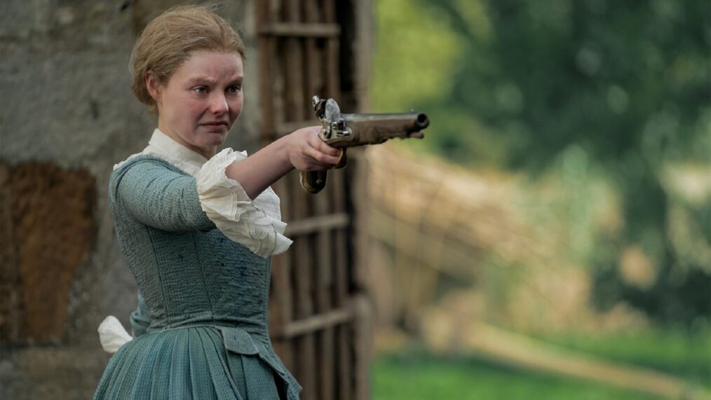 Nell Hudson as Laoghaire in 'Outlander' Season 3
