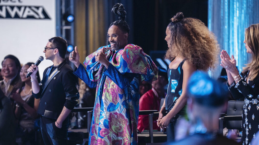 Christian Siriano, Billy Porter, Elaine Welteroth, Nina Garcia in the 'Project Runway' Season 20 finale