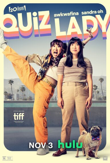 Sandra Oh and Awkwafina for 'Quiz Lady'