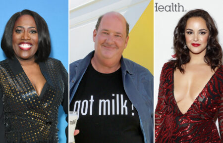 Sheryl Underwood, Brian Baumgartner, and Melissa Fumero