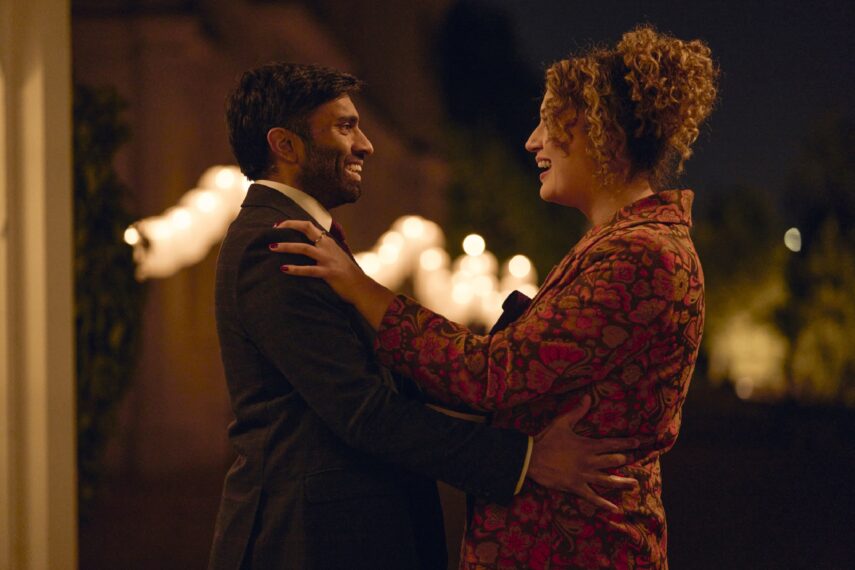 Nikesh Patel y Rose Matafeo en la tercera temporada de 'Starstruck'