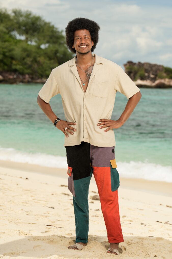 Kaleb Gebrewold from the 'Survivor' Season 45 cast