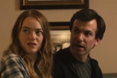 Emma Stone and Nathan Fielder in 'The Curse'