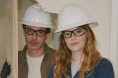 Nathan Fielder and Emma Stone in 'The Curse'