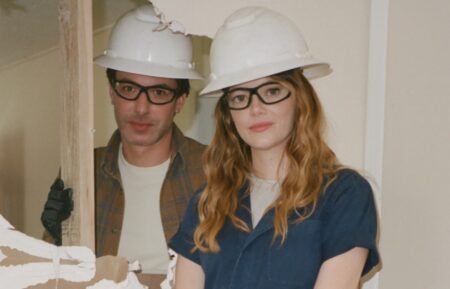 Nathan Fielder and Emma Stone in 'The Curse'