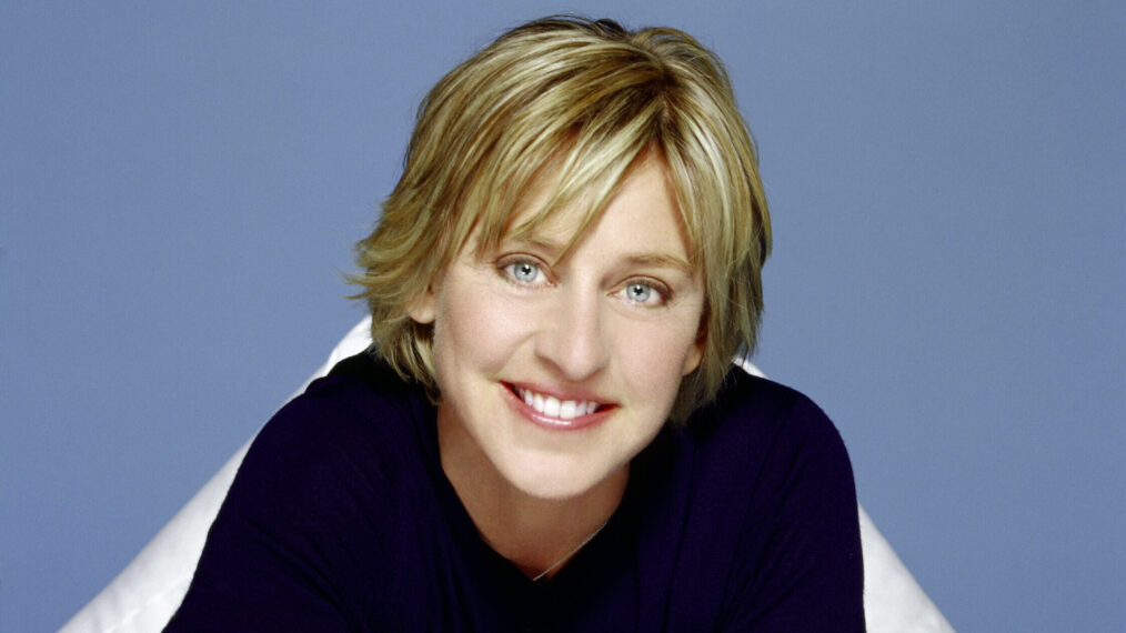 Ellen DeGeneres in a publicity shot for 'The Ellen DeGeneres Show'