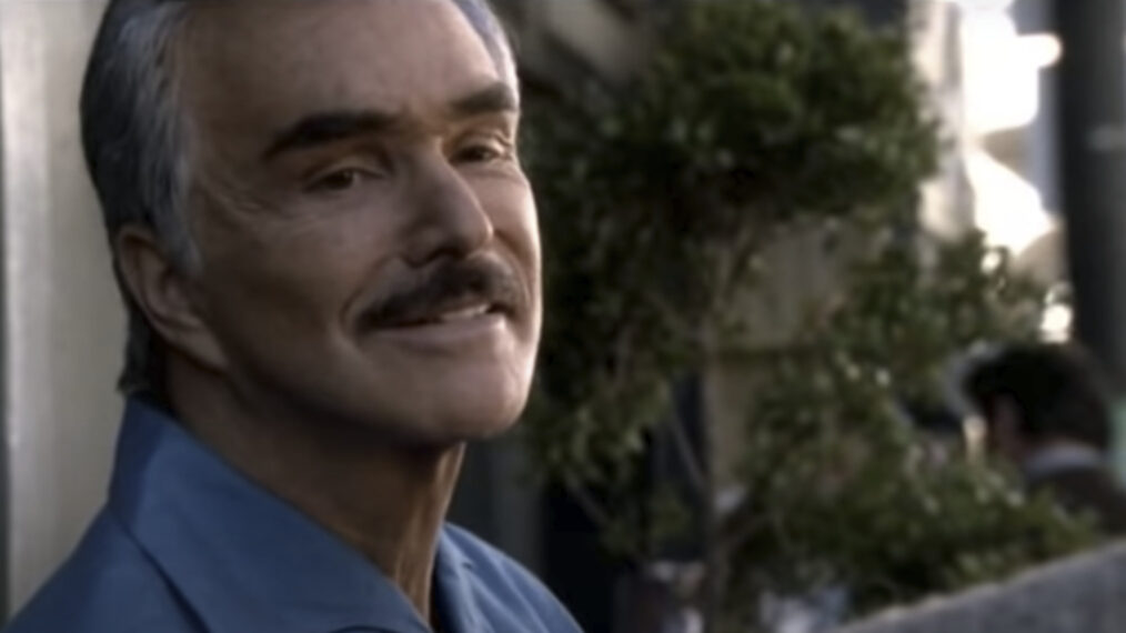 Burt Reynolds as God in 'The X-Files'