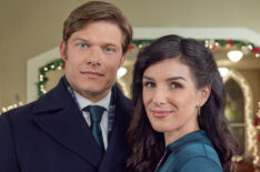 Chris Carmack and Shenae Grimes-Beech in 'Time for Her to Come Home for Christmas'