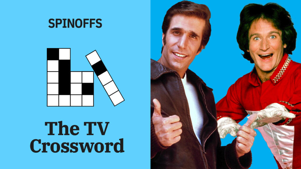 TV Spinoffs Crossword Puzzle