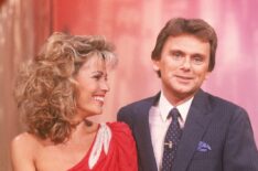 Vanna White and Pat Sajak on Wheel of Fortune