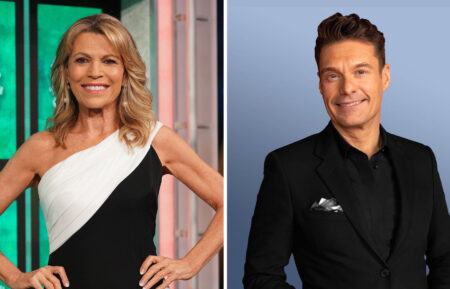 Vanna White and Ryan Seacrest