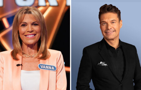 Vanna White and Ryan Seacrest