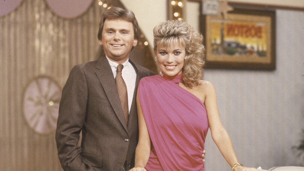 Pat Sajak and Vanna White of 'Wheel of Fortune'