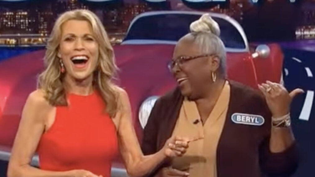 Vanna White and Pat Sajak on 'Wheel of Fortune'