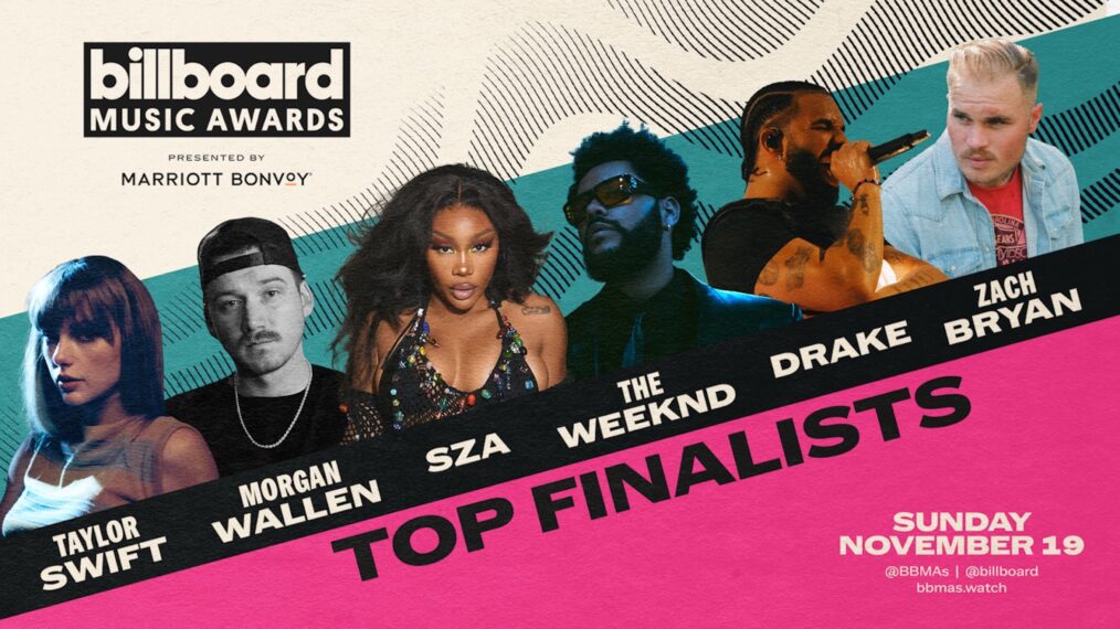 2023 Billboard Music Awards finalists/nominees key art