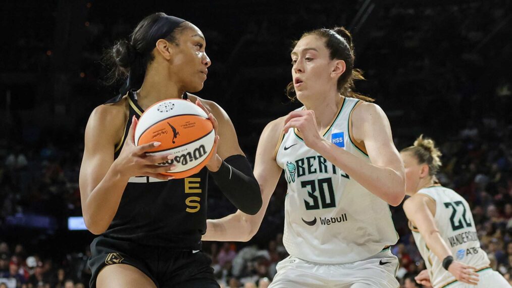 Aja Wilson, Breanna Stewart, WNBA