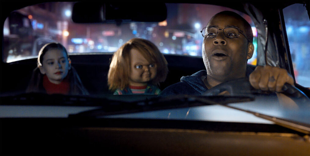 Carina Battrick, Chucky, Kenan Thompson in 'Chucky'