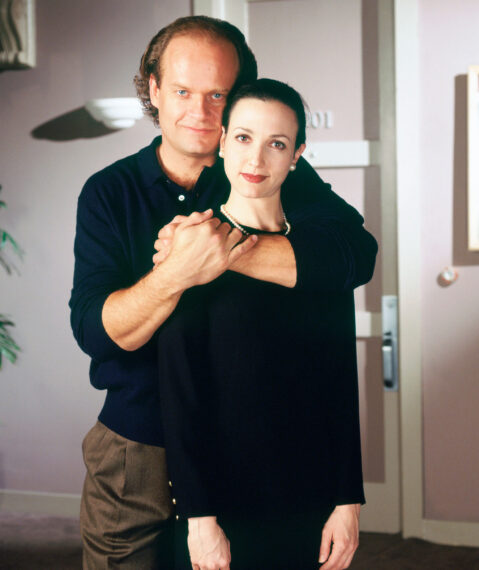 Kelsey Grammer and Bebe Neuwirth in 'Frasier'