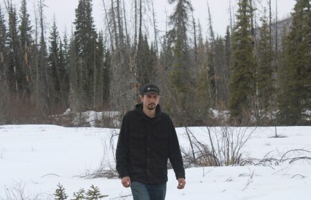 Parker Schnabel in snowy landscape