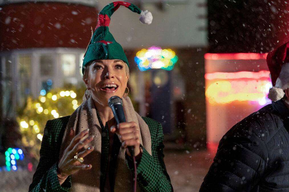 Hannah Waddingham in 'Home For Christmas'