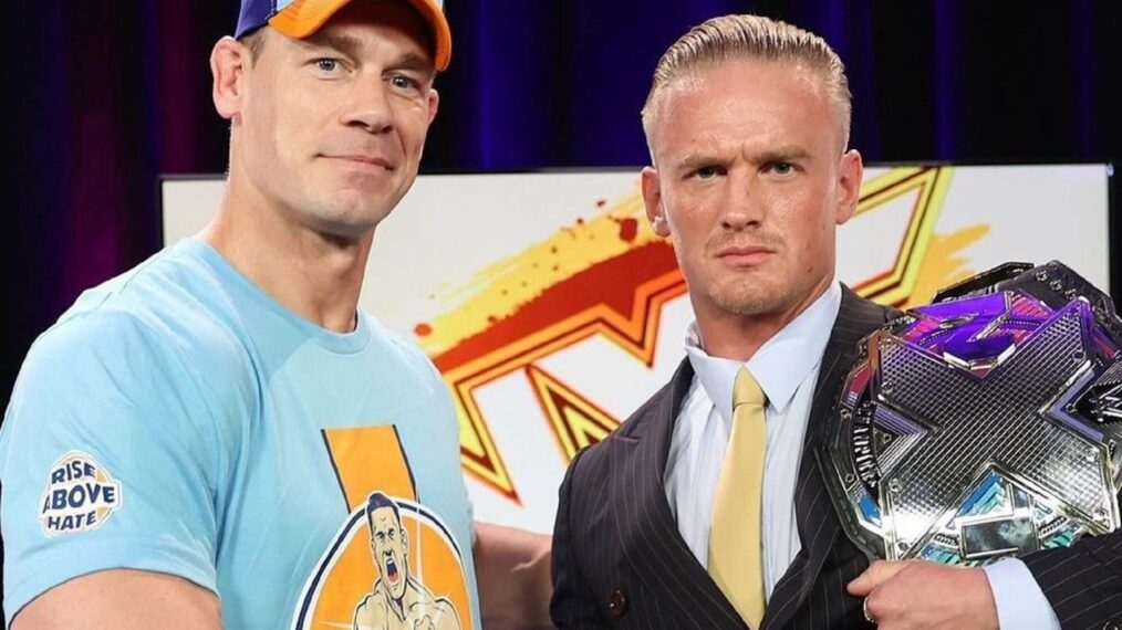 John Cena and Ilja Dragunov