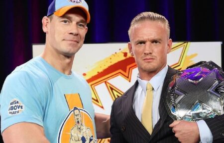 John Cena and Ilja Dragunov